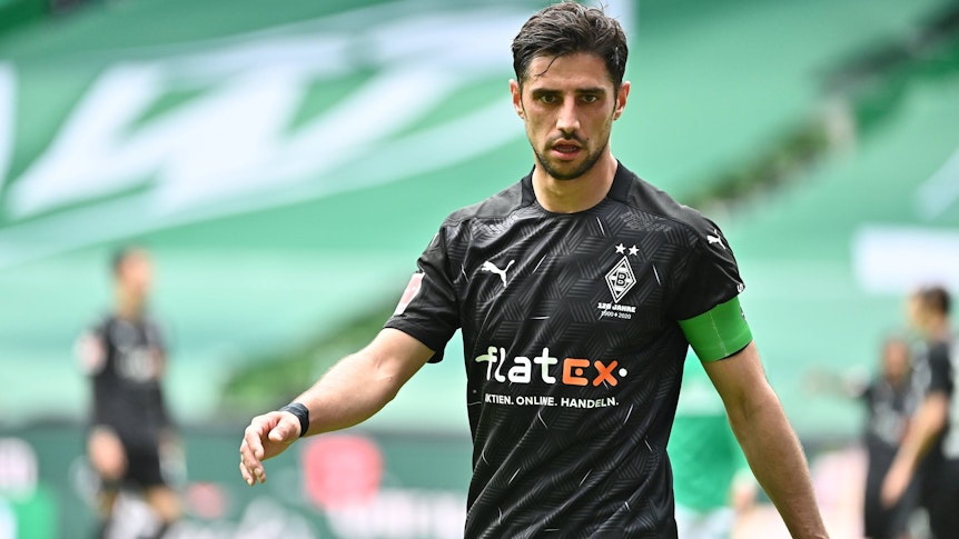 Gladbachs Lars Stindl, hier am 22. Mai 2021, wird wohl nicht bei der Olympia in Tokio dabei sein.