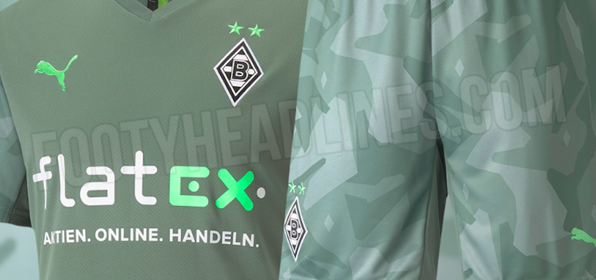 Das Onlineportal Footy Headlines hat am 24. Juni 2021 das Auswärtstrikot der Fohlen für die neue Saison gezeigt.