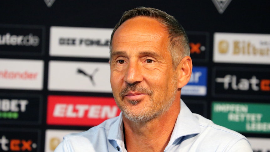 02.07.2021, Mönchengladbach, GER, Fussball, Herren, BL, Saison 2021/2022, Borussia Moenchengladbach Pressekonferenz Trainervorstellung Adi Huetter / Hütter (Gladbach)