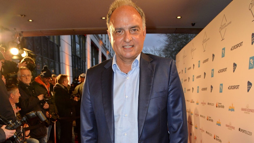 Hans Peter (Hansi) Mueller bei Verleihung Deutscher Sportjournalistenpreis 2019 im Elysee Hotel Hamburg.