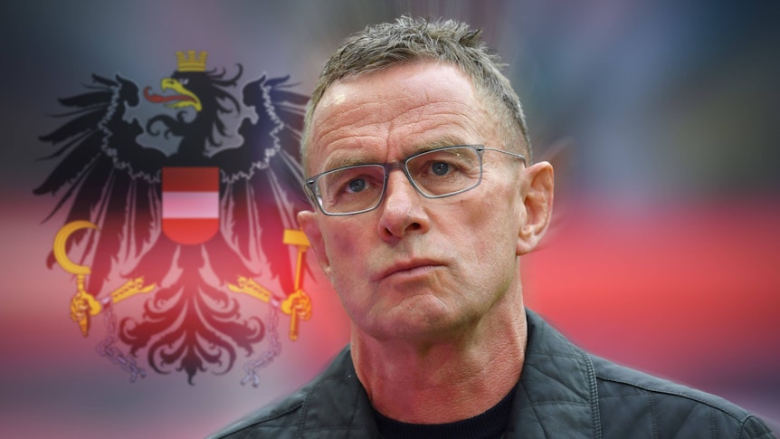 Ralf Rangnick wird neuer Nationaltrainer von Österreich. Rangnick schaut nach vorne.
