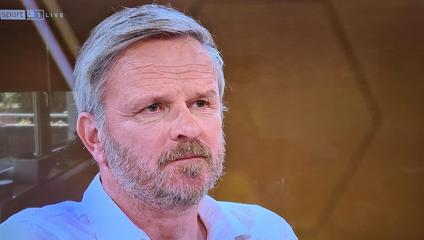 Dietmar Hamann spricht bei Sky90 am 15. Mai 2022 über das Trainer-Beben in der Bundesliga.