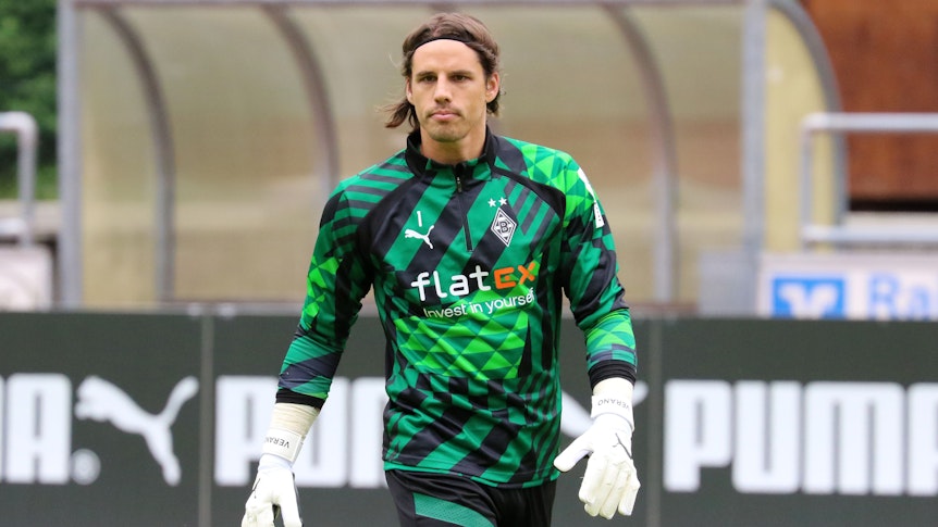 Torwart Yann Sommer am 7. Juli 2022 im Trainingslager von Borussia Mönchengladbach auf der Sportanlage Birkenmoos in Rottach-Egern.