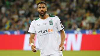 Ex-Gladbach-Profi Keanan Bennetts, hier zu sehen am 11. Mai 2022 im Borussia-Park, hat einen neuen Verein gefunden. Der Offensivspieler steht seit Freitag (21. Oktober) bei Zweitligist Darmstadt 98 unter Vertrag.