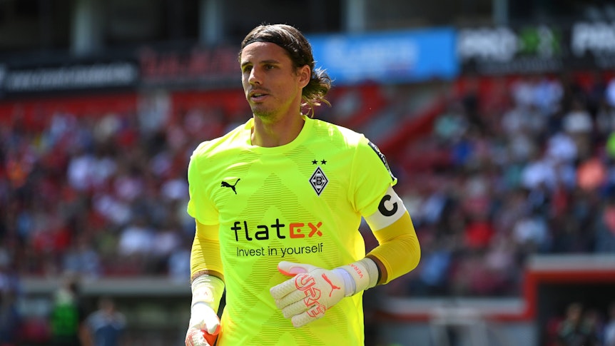 Yann Sommer, hier während des Testspiels zwischen Standard Lüttich und Borussia Mönchengladbach am 16. Juli 2022.