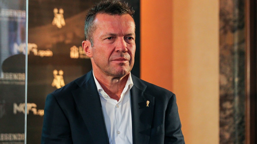 Lothar Matthäus, Ex-Spieler von Borussia Mönchengladbach, glaubt nicht an eine Überraschung im Top-Spiel beim FC Bayern München am Samstag (27. August 2022). Das Foto zeigt ihn am 25. August bei einer Veranstaltung in Madrid.