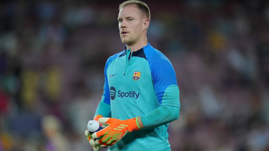 Marc-André ter Stegen, Ex-Keeper von Borussia Mönchengladbach und Torhüter des FC Barcelona, hier am 7. September 2022.