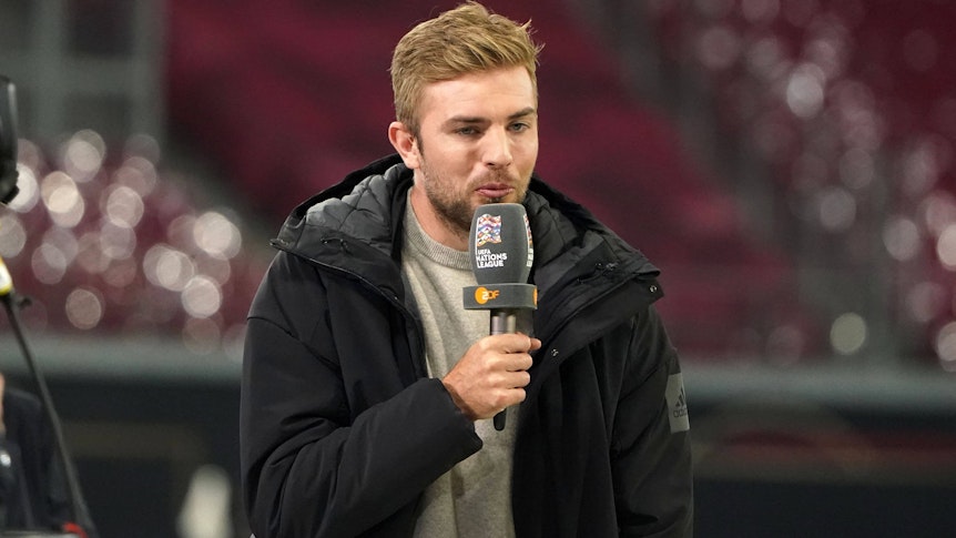 Christoph Kramer, hier am 23. September 2022, wird bei der WM in Katar als Experte für das ZDF tätig sein.