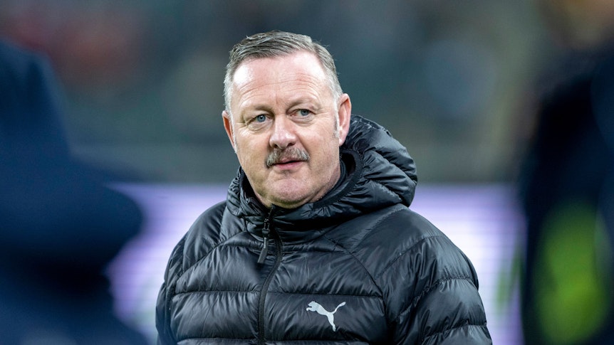 Roland Virkus, Sportdirektor von Fußball-Bundesligist Borussia Mönchengladbach. Dieses Foto zeigt den 55-Jährigen am 4. November 2022 im Borussia-Park.