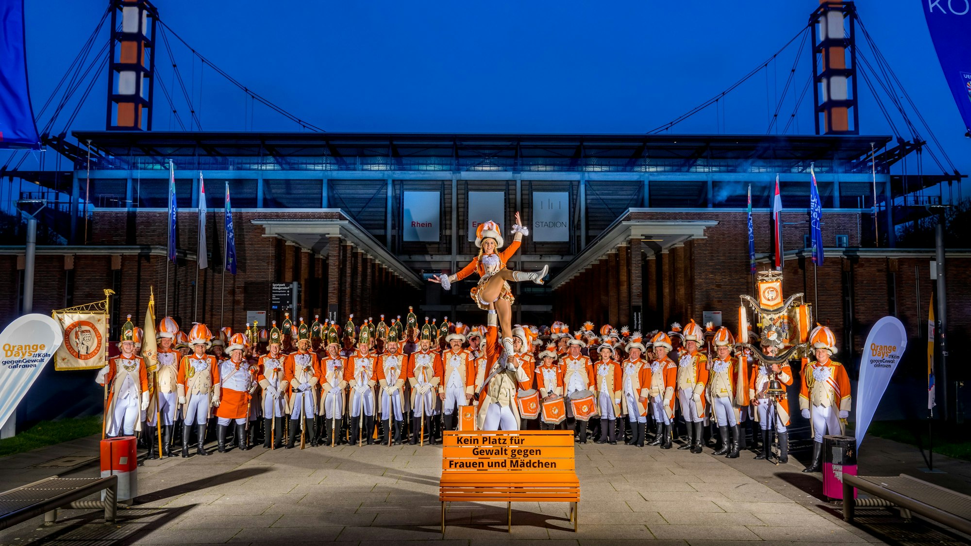 Orange Day: Nippeser Bürgerwehr sendet klare Botschaft | Kölner Stadt ...