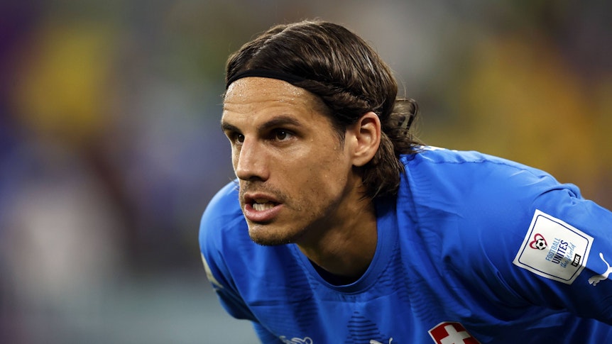 Yann Sommer, Torwart von Borussia Mönchengladbach, am 28. November 2022 während des WM-Spiels Schweiz gegen Brasilien in Katar.