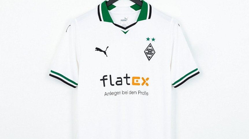 Das neue Heimtrikot von Borussia Mönchengladbach für die Saison 2023/24 von Ausrüster Puma.