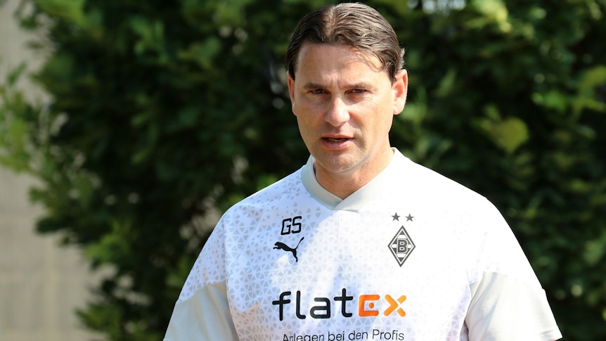 Geraldo Seoane, neuer Cheftrainer von Borussia Mönchengladbach, ist am Sonntag (9. Juli 2023) mit seinem Team in die Vorbereitung auf die kommende Saison gestartet.