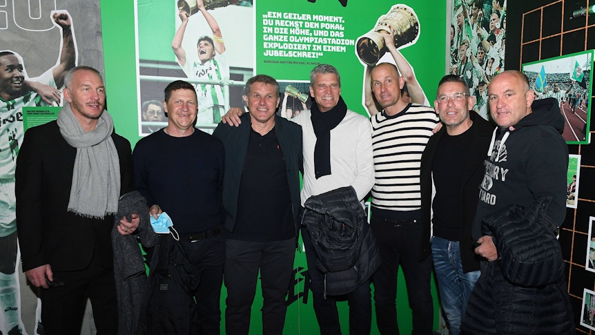 Borussia Mönchengladbachs DFB Pokal-Sieger von 1995 trafen sich im Borussia-Park.