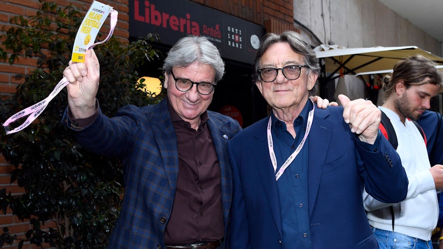 Roberto Boninsegna posiert für ein Foto.