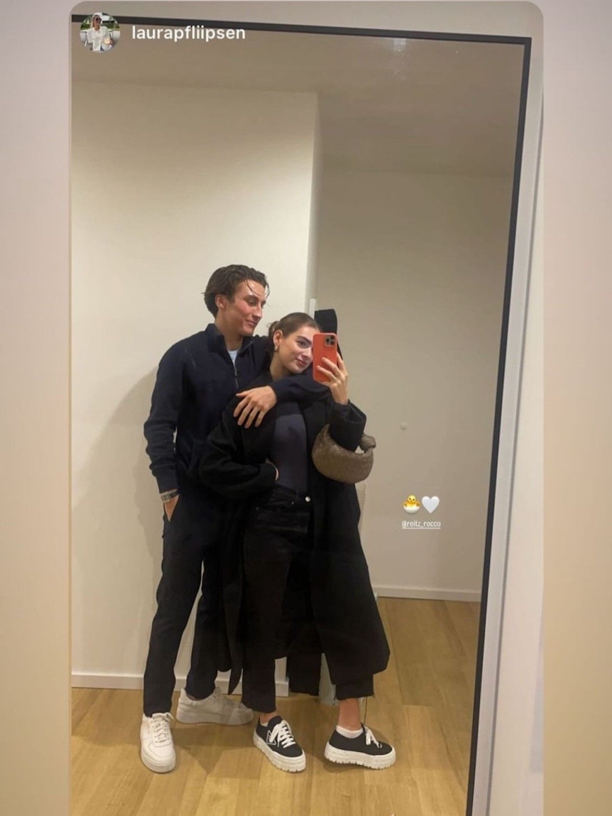 Rocco Reitz und seine Freundin Laura.