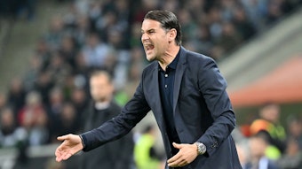 Gerardo Seoane gibt Anweisungen.