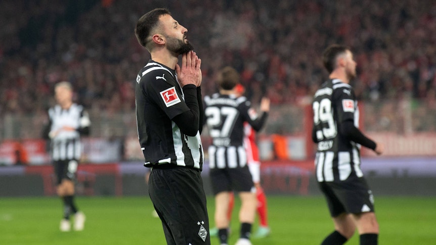 Franck Honorat verzweifelt bei der Pleite von Borussia Mönchengladbach bei Union Berlin.