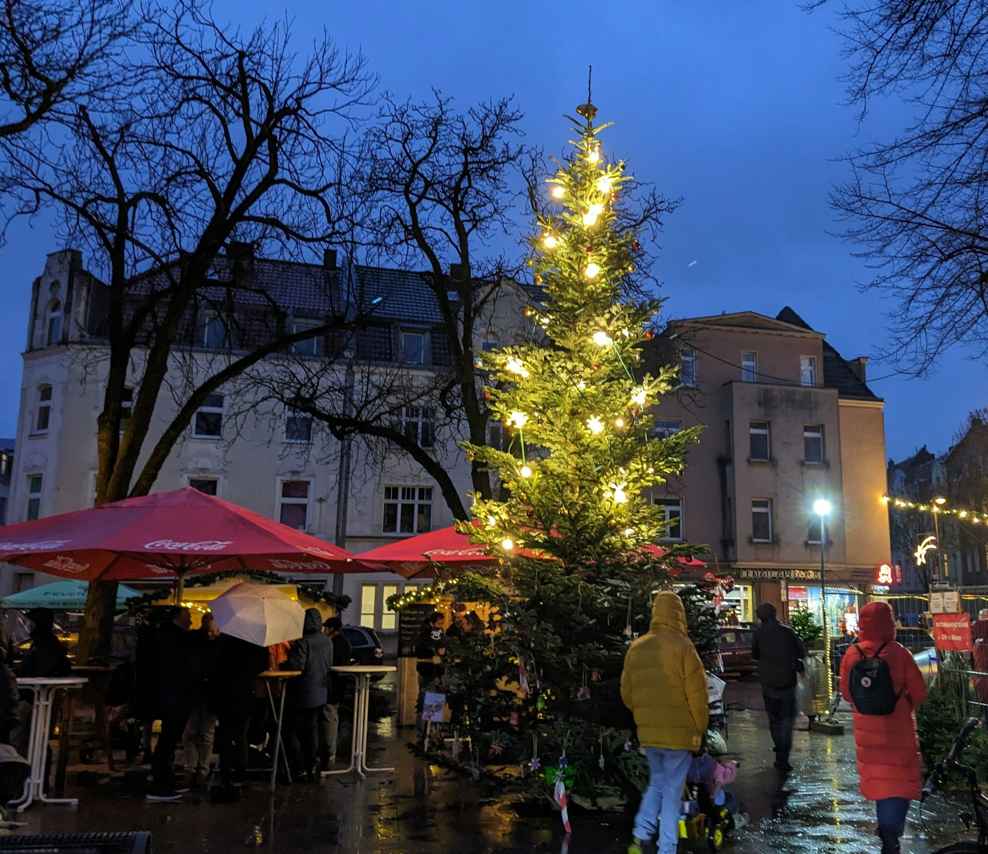 Weihnachtsmarkt in Neuehrenfeld.