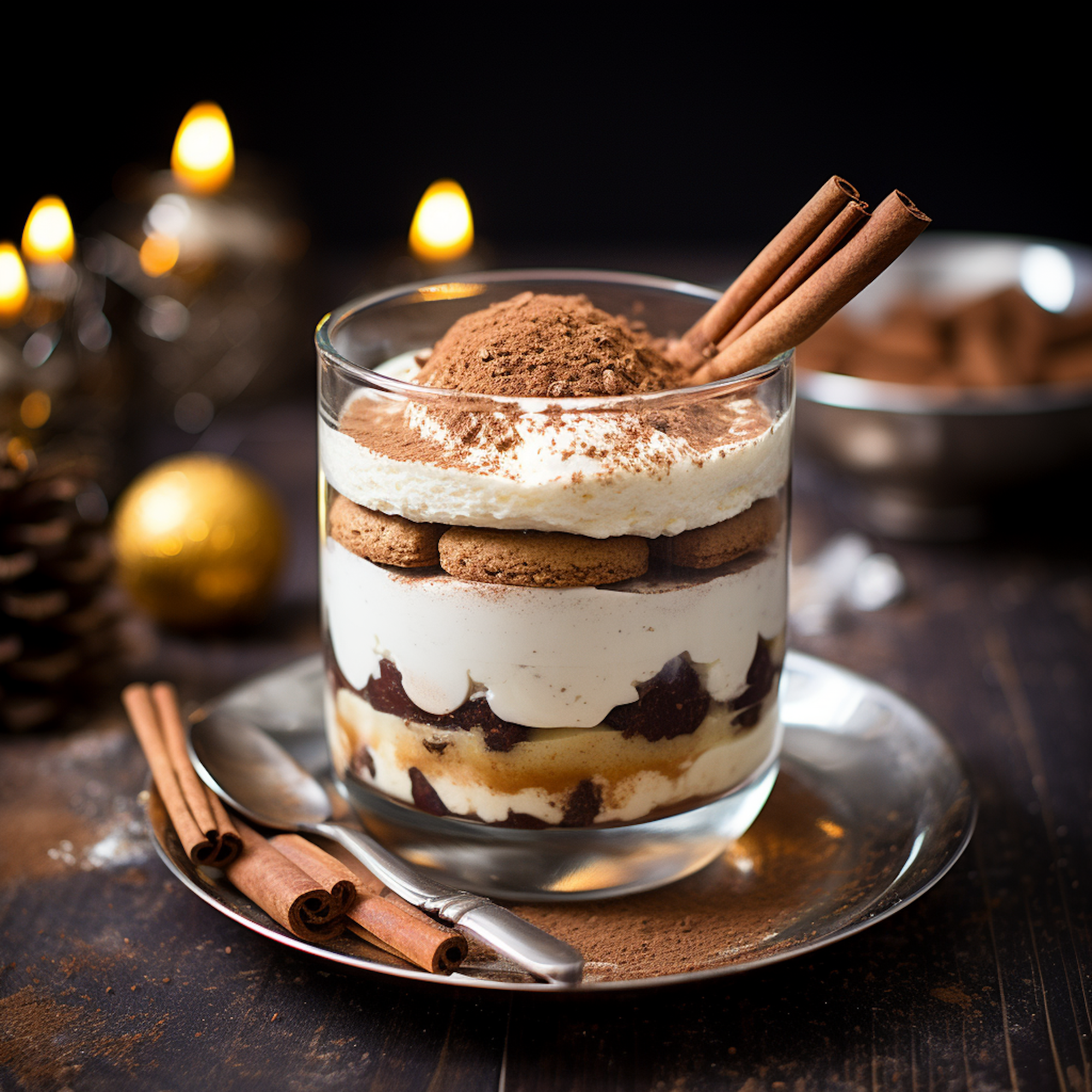Lebkuchen-Tiramisu-Törtchen für die perfekte Weihnachtsnachspeise