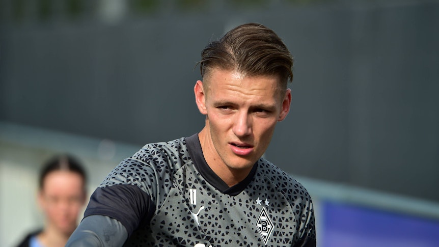 Hannes Wolf bei einer Trainingseinheit.