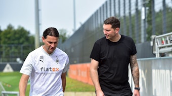 Trainer und Sportdirektor von Borussia Mönchengladbach im Gespräch.