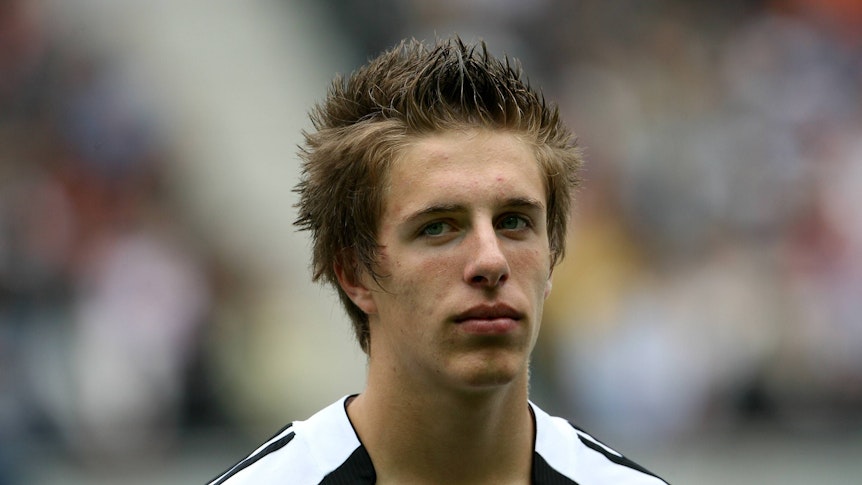 Patrick Herrmann im Berliner Olympiastadion.