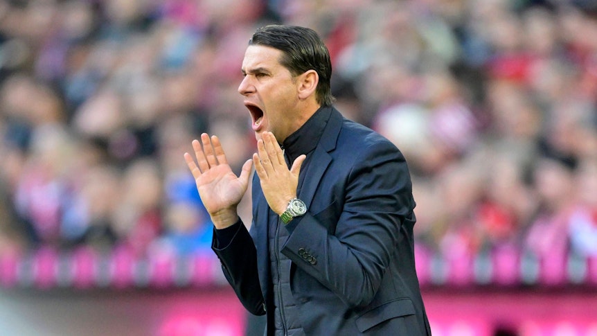 Gerardo Seoane gibt Anweisungen.