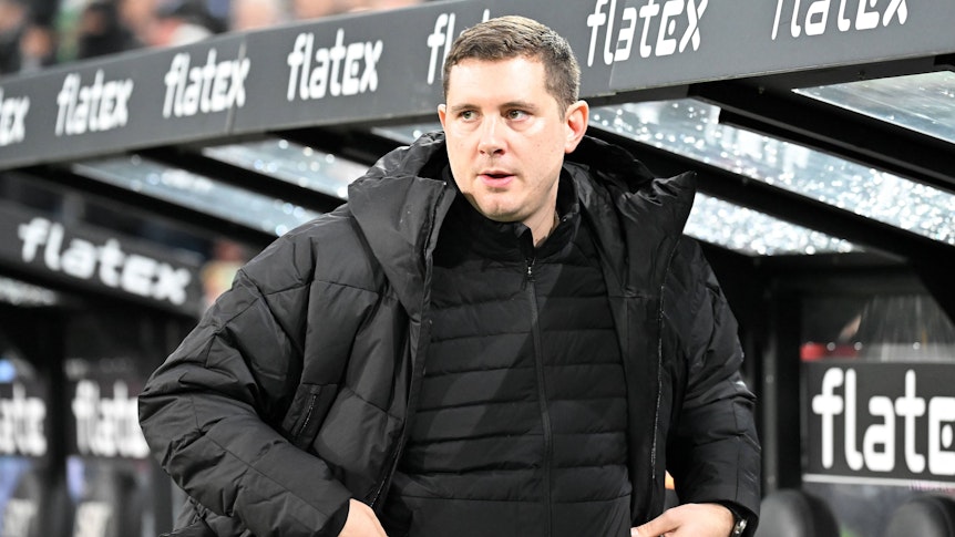 Nils Schmadtke im Borussia-Park.