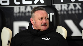 Roland Virkus auf der Borussia-Park.