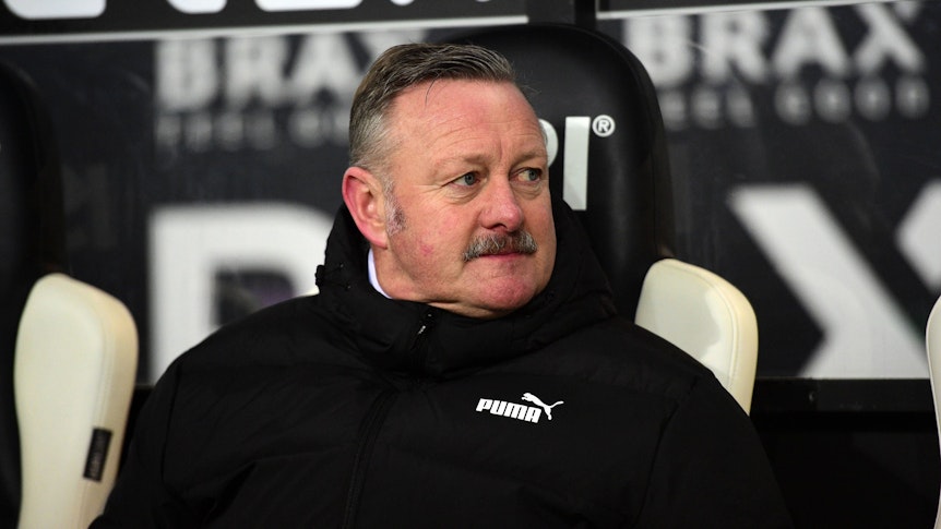Roland Virkus auf der Borussia-Park.