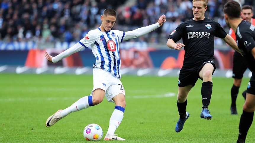Bence Dardai im Trikot von Hertha BSC.