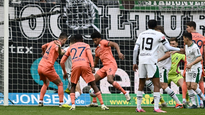 Bernardo vor seinem irregulären Treffer.