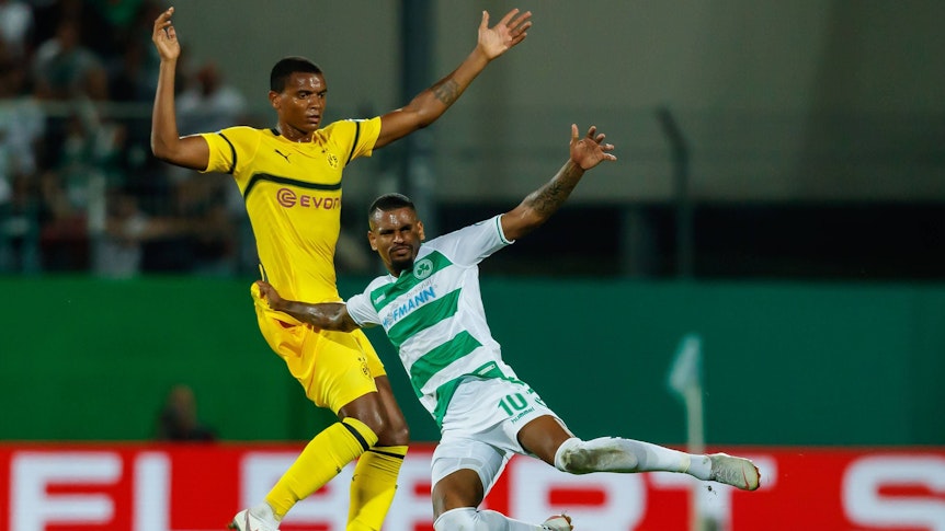 Daniela Keita-Ruel gegen Manuel Akanji.