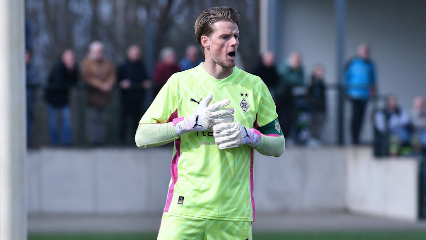 Jonas Omlin im Borussia-Tor.