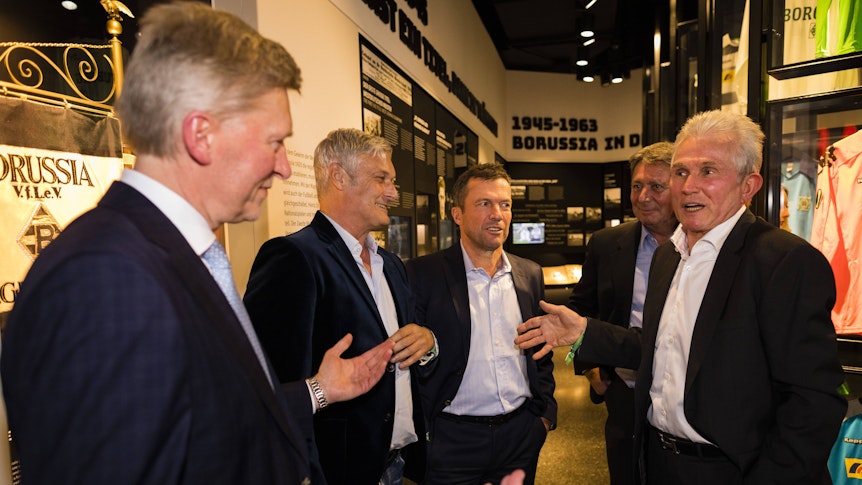 Legenden von Borussia Mönchengladbach im Gespräch.
