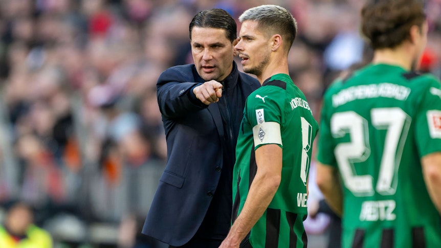 Julian Weigl im Gespräch mit Gerardo Seoane.