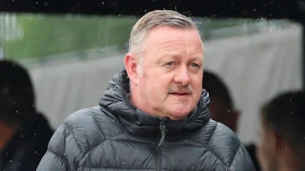 Roland Virkus beim Spiel der U19 von Borussia Mönchengladbach.