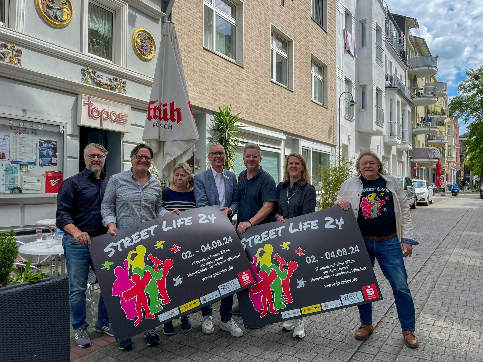 Leverkusen 17 Bands spielen auf dem Street Life Festival Kölner