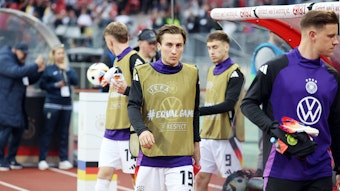 Rocco Reitz beim DFB-Spiel gegen die Ukraine.