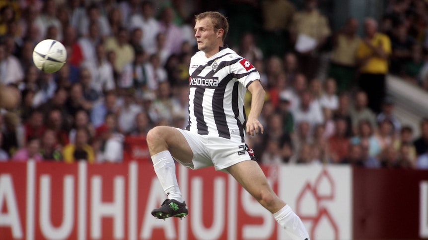 Bo Svensson im Gladbach-Trikot.
