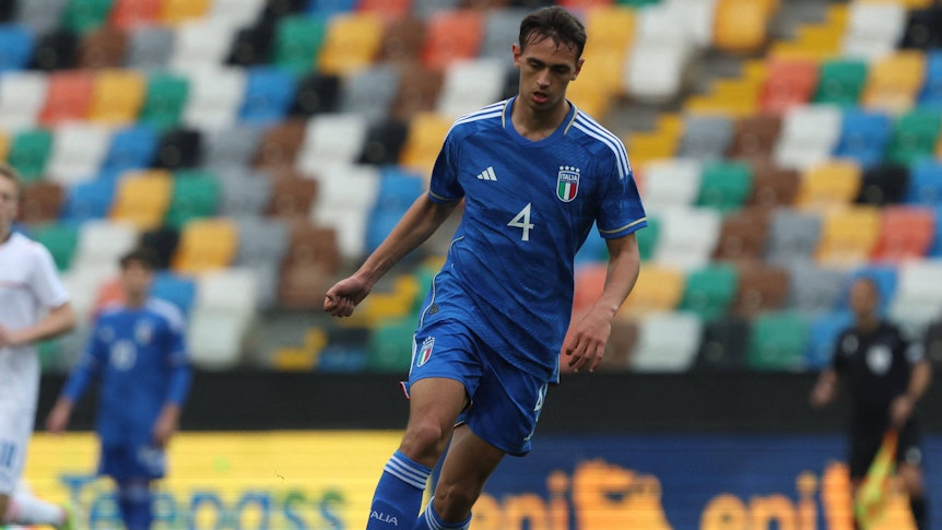 Fabio Chiarodia im Italien-Trikot.