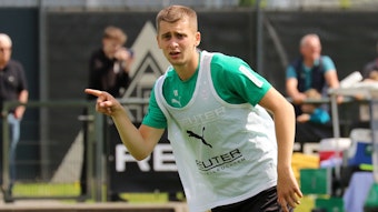 Oscar Fraulo im Borussia-Training.