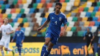 Fabio Chiarodia im Einsatz für die italienische U19-Auswahl.