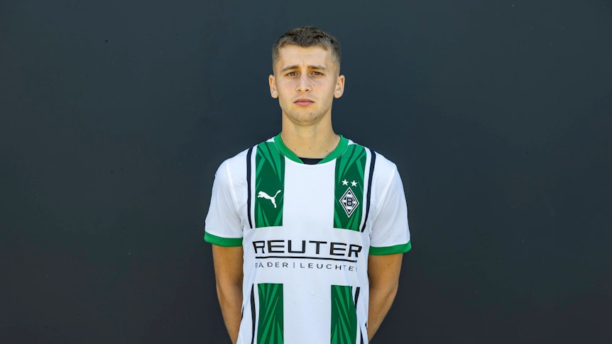 Oscar Fraulo, zentraler Mittelfeldspieler von Fußball-Bundesligist Borussia Mönchengladbach in der Saison 2024/2025.