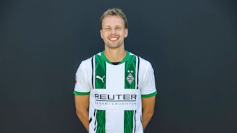 Marvin Friedrich, Innenverteidiger bei Fußball-Bundesligist Borussia Mönchengladbach in der Saison 2024/2025. Er trägt die Rückennummer 5.