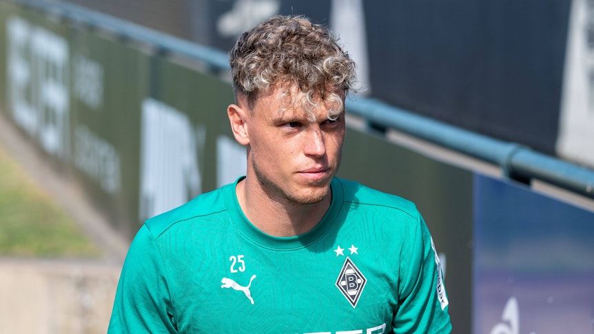 Robin Hack im Training.