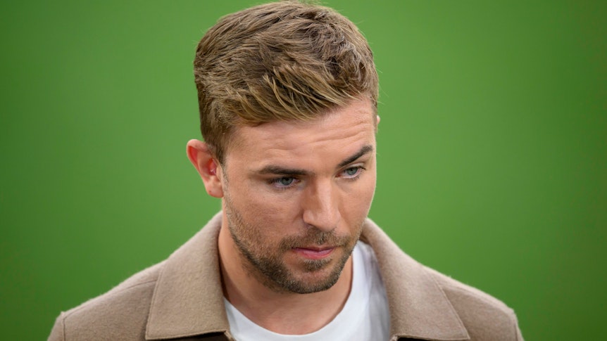 Christoph Kramer bei einem Spiel der Europameisterschaft als Experte.
