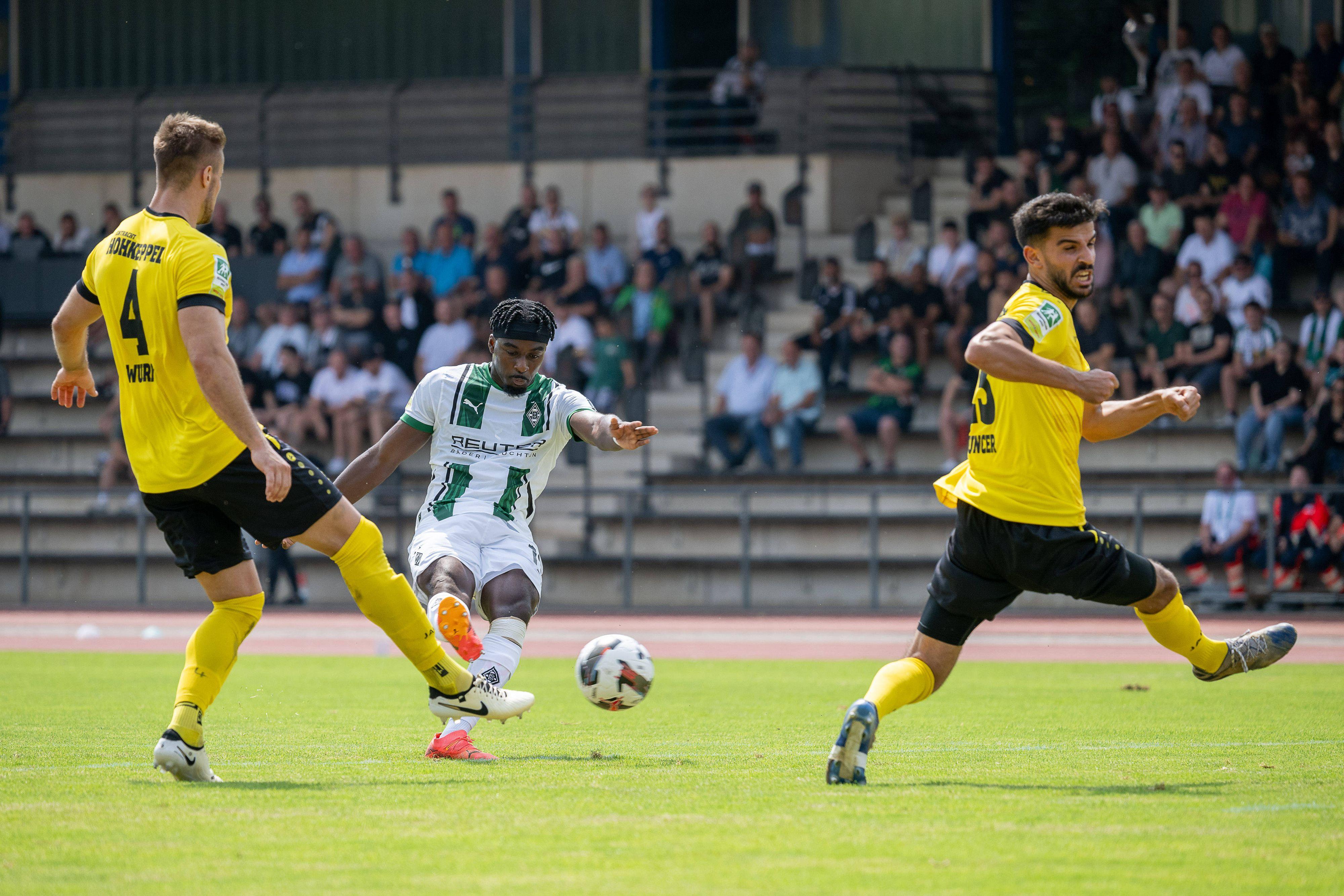 Gladbach player: comeback milestone after three years
