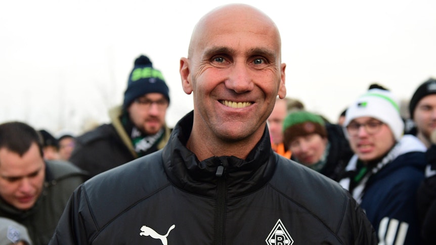 André Schubert bei der Veranstaltung „Legends of the Park“.